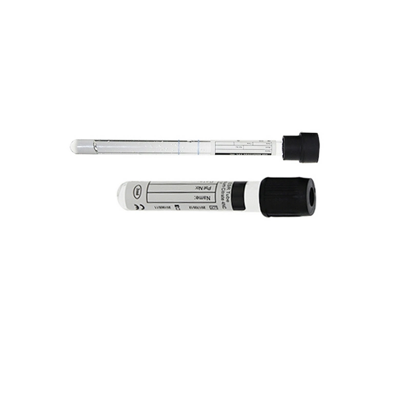医院の実験室の黒色1.28ml Westergren ESRの血液検査の管