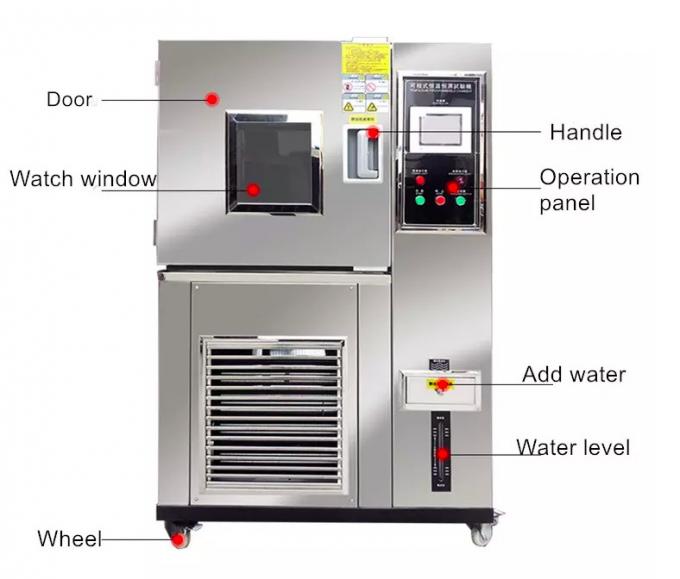 220V湿気の温度テスト部屋215KG耐圧防爆0