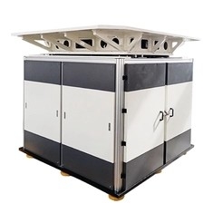 ガス ドライブ空気の二方向の縦の衝撃試験システムOEM