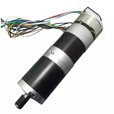 12v 24v 36v 48v ブラシレス DC 遊星歯車モーター ベベル ギア低雑音 57MM