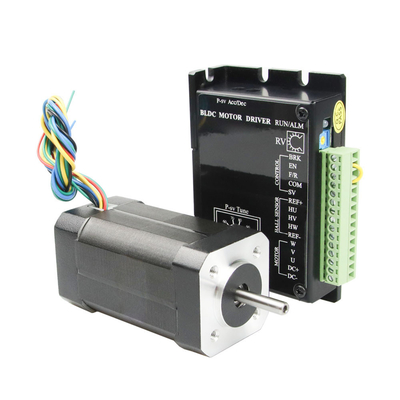 24v 77.5W 42mm スクエア 3 相 BLDC ブラシレス ギア モーター 4000rpm