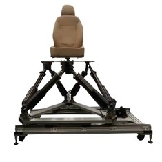 振動テスター6人の自由度の訓練のシミュレーション500-1000mm