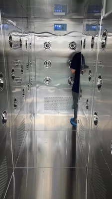 細菌および塵取り外しのためのステンレス鋼の送風証拠の空気シャワー