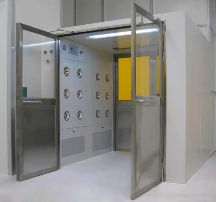 3 HEPAフィルターが付いている側面のクリーン ルームの実験室の空気シャワー