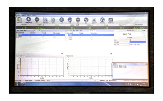 石および粗い土三軸テスト器具モデルGSA-974TB 300x300x600mm