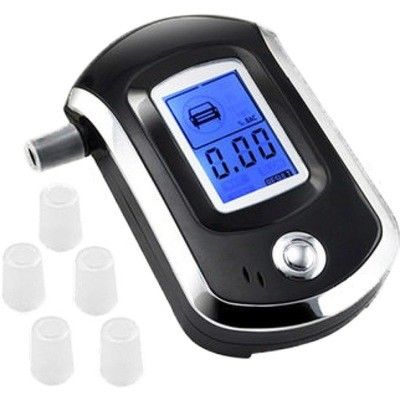 送話口が付いているMCU制御デジタルBreathalyer Acoholテスター