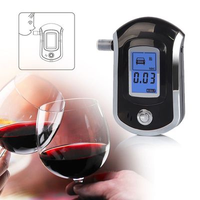 送話口が付いているMCU制御デジタルBreathalyer Acoholテスター