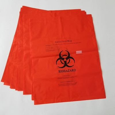 医学のPEのプラスチックBiohazardの病院/実験室のためにごみ袋